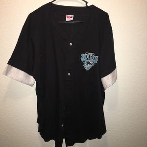 San Jose sharks button up